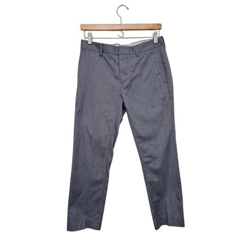 Bonobos Friday Pant Mens 29 x 26 Gray Micro Stripe Stretch Chino Business ~
